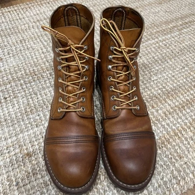 Men’s Red Wings Iron Ranger 8112 - Size Uk 11 - Rare Discontinued Model - Image 1 of 4