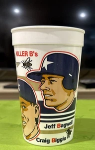 HOUSTON ASTROS KILLER B’s CUP: Craig Biggio Jeff Bagwell Derek Bell Sean Berry - Picture 1 of 6