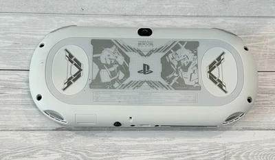 Sony PS Vita PCH-2000 Gundam Extreme VS-Force Glacier White Console Only Tested - Image 1 of 4