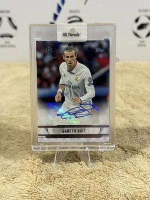 2017 Topps UEFA Champions League Showcase Real Madrid Gareth Bale Auto  - Image 1 of 4