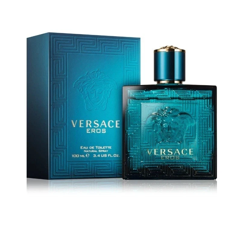 Versace Eros Eau De Toilette 3,4 OZ Foto 1 de 1