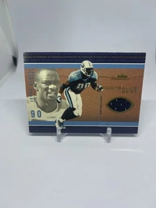 JEVON KEARSE 2003 FLEER SHOWCASE FOOTBALLS BEST GAME USED JERSEY TITANS FREAK - Picture 1 of 4