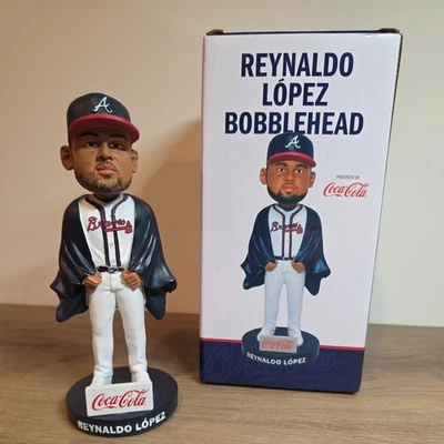Reynaldo Lopez 亚特兰大勇士队 摇头公仔 场馆赠品 8/4/25 — 第 1/4 张图片