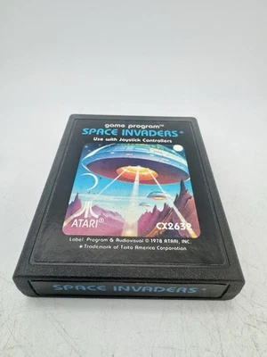 Atari 2600 Space Invaders Video Game Cartridge Tested - Image 1 of 4