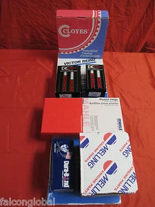 Dodge 360 engine kit rings bearings gaskets HV OP 1979-81 MOLY rings dbl timing - Foto 1 di 5