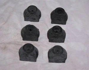 LAMBORGHINI 350 GT 350GT 400 GT 400GT HOOD RUBBER BUMP STOPS SUPPORTS STOP KIT - Picture 1 of 1