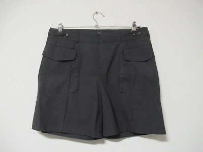 180 37 STRENESSE Damen Bermuda Hosenrock Gr. 40 braun Taschen Baumwolle Stretch - Bild 1 von 4