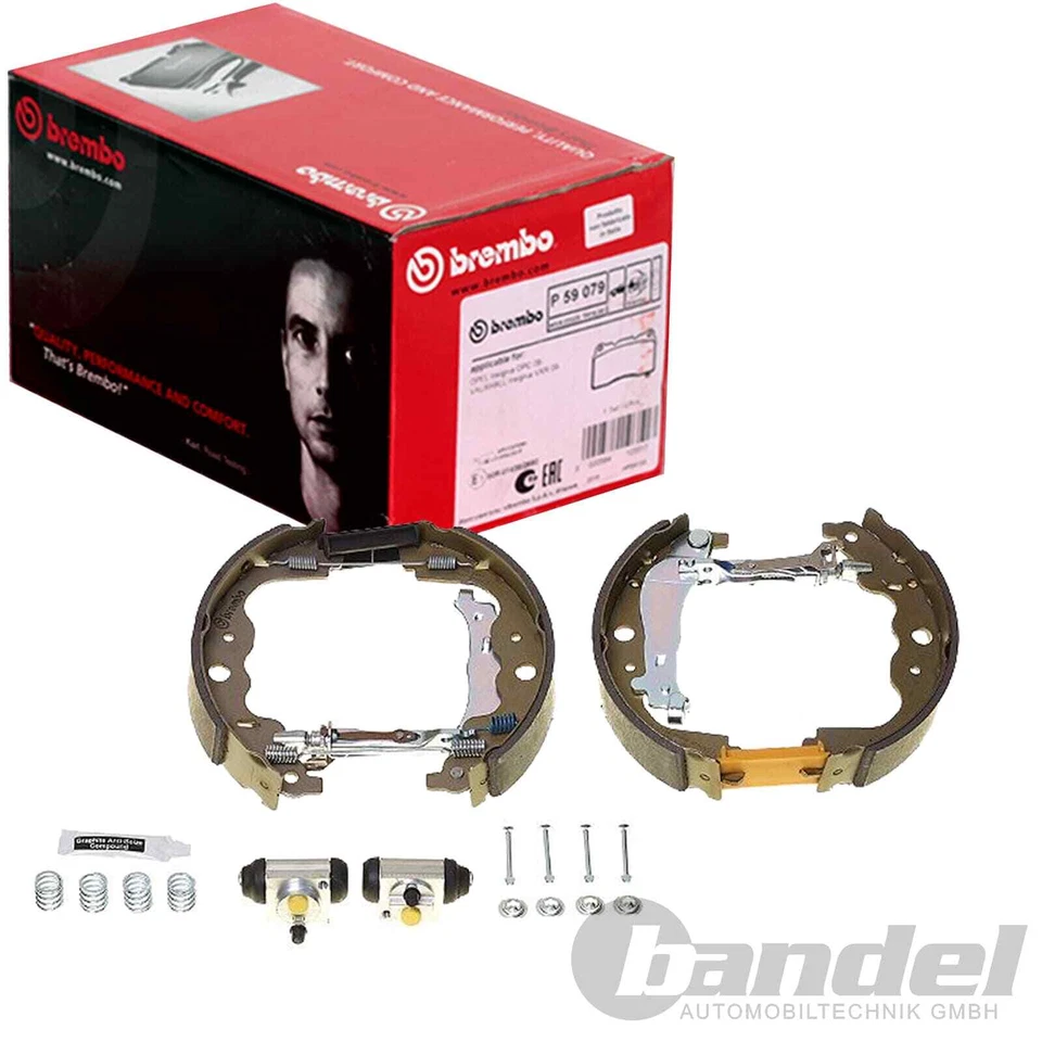 BREMBO Ganasce Freno Pre Montato Assale Posteriore Adatto A Dacia Dokker Duster - Immagine 1 di 1