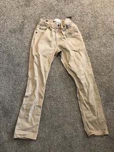 Levi’s 511 Slim Kid’s Beige Khaki Pants Size 12 Reg W26”x L27” - Picture 1 of 3