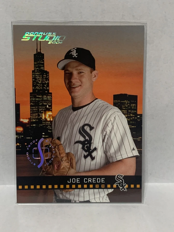 2004 Donruss Studio Press Proof #54 - Joe Crede - #'d/100 - Image 1 of 1