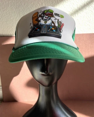 Mountain Dew Men’s Trucker Mesh Snapback Tour Snowboarder DJ Cap — 第 1/4 张图片