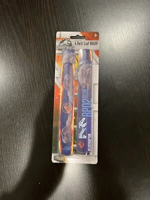 НОВЫЙ Мир Юрского периода Динозавр День Рождения Вечеринка Браслеты Услуги Набор из 4 - Изображение 1 из 2