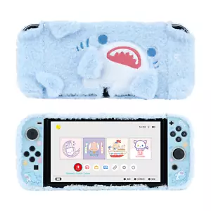 GeekShare Shark Schutzhülle für Nintendo Switch OLED & JoyCon Abdeckung Plüsch PC - Bild 1 von 29