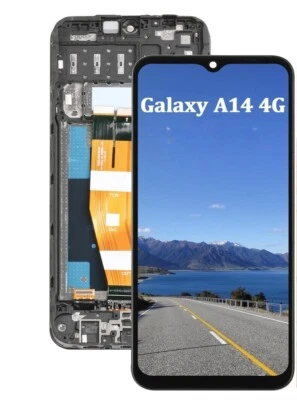 Samsung Galaxy A14 4G SM-A145R Display LCD+Touch Screen Bildschirm mit Rahmen - Bild 1 von 3