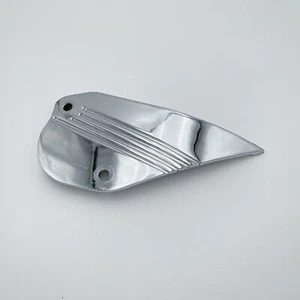 Custom Chrome Right Chrome Oil Tank Cover Shroud 89-90 Harley Heritage Softail - Bild 1 von 9
