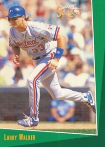 #027 MONTREAL EXPOS # LARRY WALKER - RF # BASEBALL CARD SCORE SELECT MBL 1992 - Bild 1 von 2