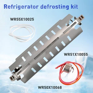 Conjunto de calentador de descongelación de refrigerador WR51X10055 para General Electric GE Hotpoint - Imagen 1 de 11