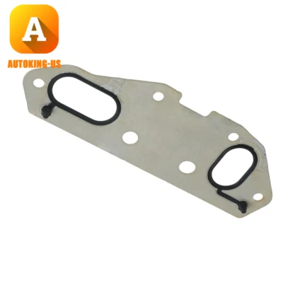 Junta de sellado del enfriador de aceite del motor apta para Audi A4 A5 A6 A7 Quattro Q5 Q7 S4 S5 EE. UU. Foto 1 de 4