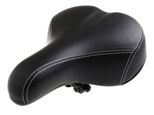 Benson Komfort Gel Fahrradsattel - Schwarz (11547)
