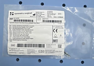 Aspen Symmetry 54-4026 Operating Scissors, Straight, Sharp/Blunt; 5" - Picture 1 of 3