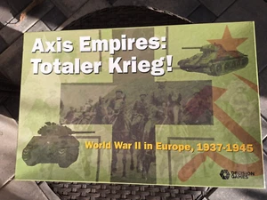 Decision Games Wargame Axis Empires - Totaler Krieg - Picture 1 of 2