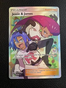Jessie & James (Full Art) 68/68 Hidden Fates Holo - Picture 1 of 2
