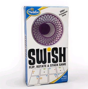 SWISH Flip Rotate Stack Pattern Making Card Game ThinkFun ▪︎ Sealed Cards - Picture 1 of 6