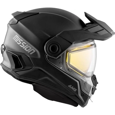 Casco eléctrico CKX Mission AMS negro mate talla X-grande Foto 1 de 4