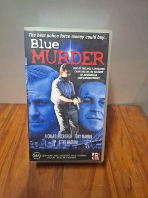 Blue Murder (1995) Double VHS Set | NSW Police Corruption True Crime Australia - Image 1 of 4