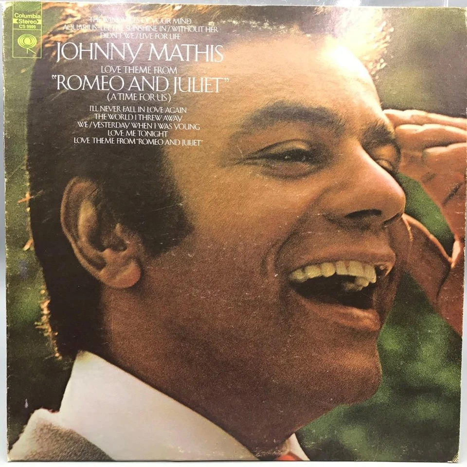 Johnny Mathis Romeo & Juliet Record Album Vinyl LP - Image 1 of 1