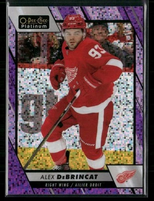 2023-24 O-Pee-Chee Platinum #190 Alex DeBrincat Violet Pixels #/299 - Image 1 of 2