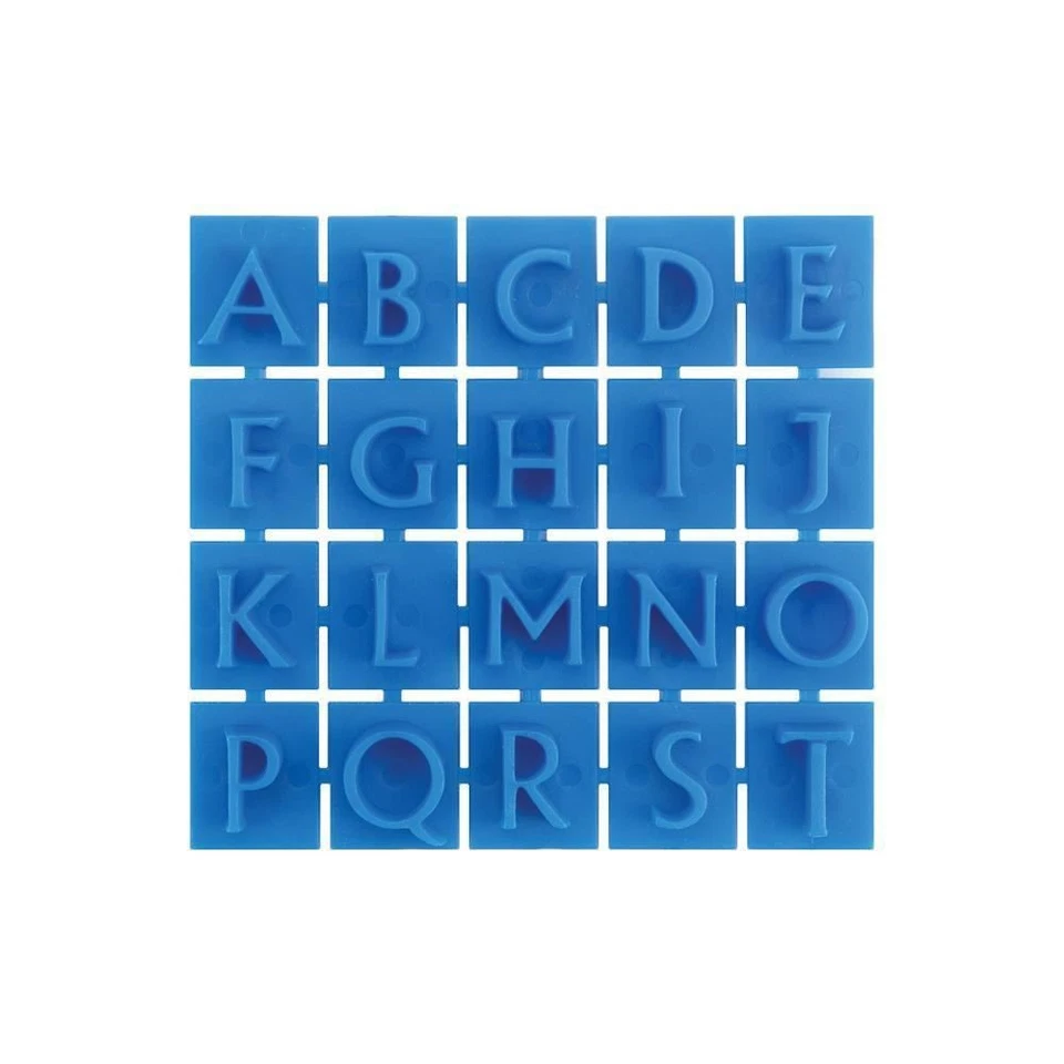 CONCRETE STEPPING STONE STAMP SET (LETTERS & NUMBERS) TRADITIONAL - Image 1 of 1