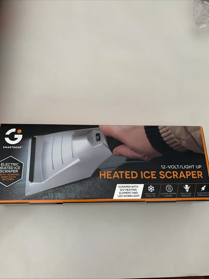Smart Gear Electric 12 Volt Heated Ice Scraper New In Box - Image 1 of 4