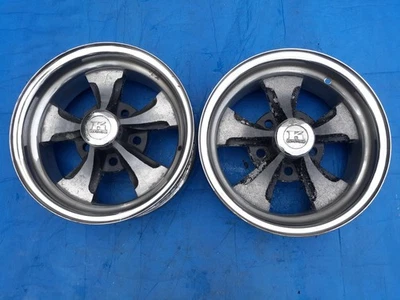 Par de ruedas Keystone Kustomag (clásicas) Chevy 14x6  Foto 1 de 4
