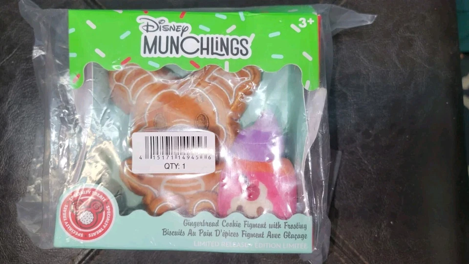 Disney Munchlings - Galleta de pan de jengibre con felpa glaseada Foto 1 de 1