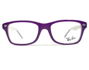 Ray-Ban RB1531 3591 Kids Eyeglasses Frames Grey Purple Square Full Rim 48-16-130
