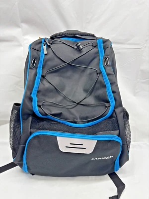 Bolso de béisbol juvenil Laripop - Mochila de murciélago azul y negro - *NUEVO* Foto 1 de 4