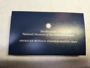 2001 Proof Silber Smithsonian AMERICAN BUFFALO GEDENKMÜNZE mit Quo - Bild 1 von 4