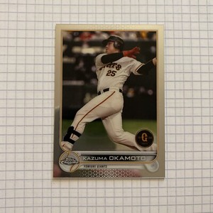 2022 Bowman NPB Nippon Professional Baseball Chrome Kazuma Okamoto #121