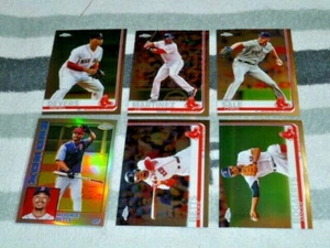 2019 Topps Chrome Master Team Set Boston Red Sox (6) sin cartas multijugador - Imagen 1 de 1