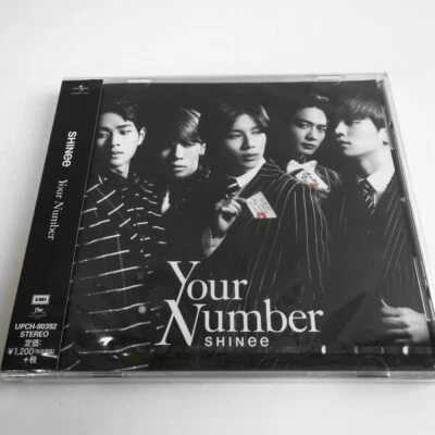 SHINee Your Number CD+1PHOTOCARD JAPAN SEALED - Image 1 of 2