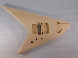 Basswood HxH Proline V cuerpo TREM se adapta a Ibanez (tm) RG y Jem cuellos J1866 - Imagen 1 de 6