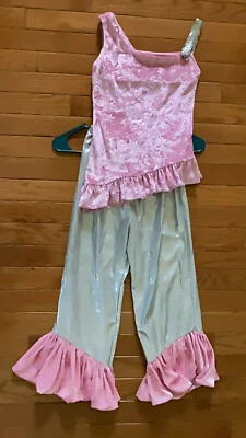 Girl's Pink & Silver 70's Disco Costume by Princess Paradise Sz. 7/8 - Image 1 of 4