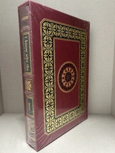Maya Angelou Signed I Know Why The Caged Bird Sings Easton Press 1/800 New - Picture 1 of 4