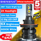 For GMC Yukon XL 1500 2500 2007-2013 9008 LED Headlights Bulbs High Low Beam Z8