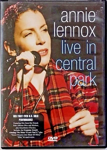 DVD ANNIE LENNOX Live in Central Park ARISTA 2000 Electronic Pop Retro NOSTALGIC - Imagen 1 de 3