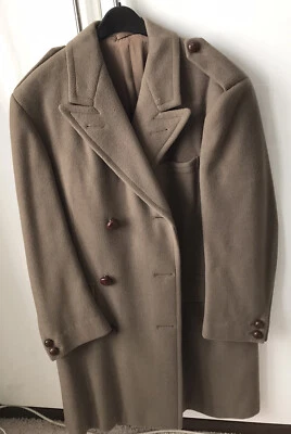 VINTAGE MOSS BROS COVENT GARDEN TAILORED MILITARY ￼STYLE 3/4 Length Coat - Image 1 of 4