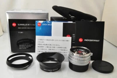 [MINT]Leica Summilux-M 35mm F/1.4 E46 6bit Lens 11301 w/Box #6225 - Image 1 of 4