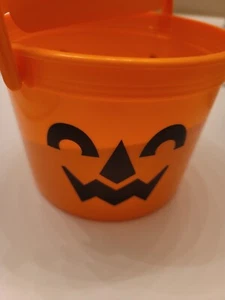 McDonalds McPunk'n Pail Halloween Eimer Happy Meal Kürbis McDonalds Orange WOW - Bild 1 von 5