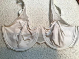 Wacoal Bra 38 DD White Style 65115 Seamless Underwire Body By Wacoal - Picture 1 of 8
